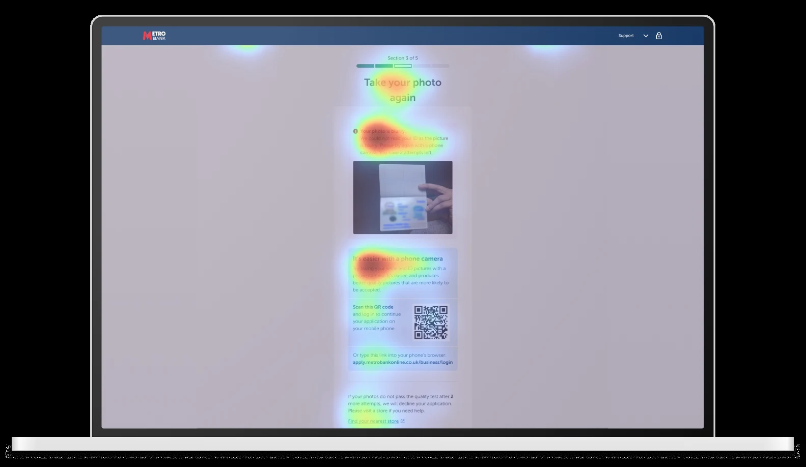 AI Heatmap laptop
