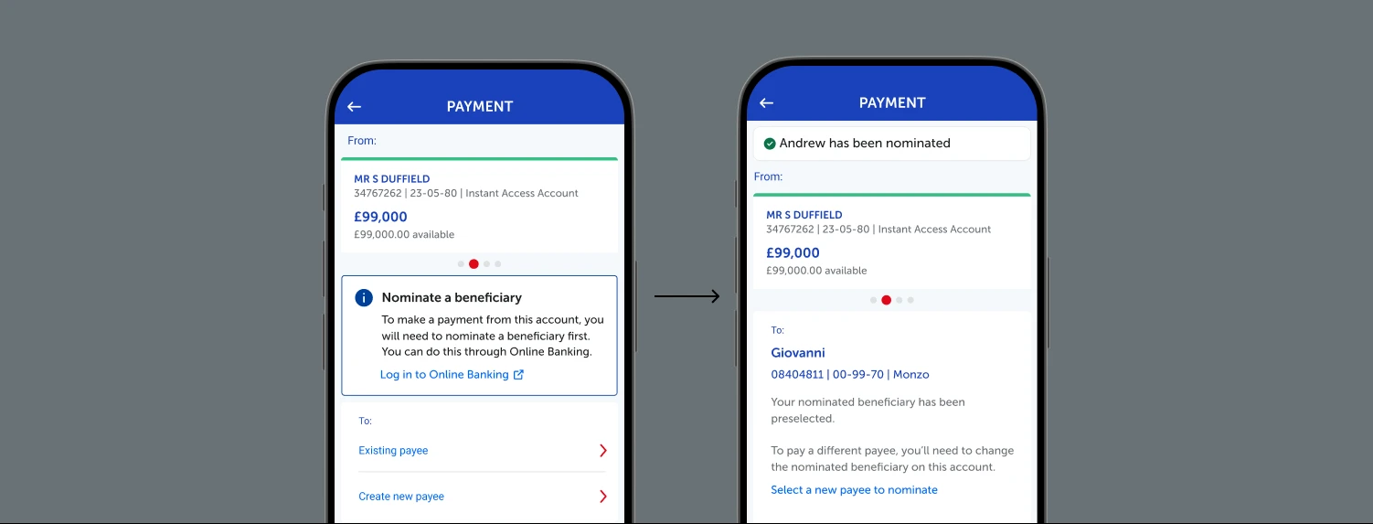Metro Bank — Savings account payments cover